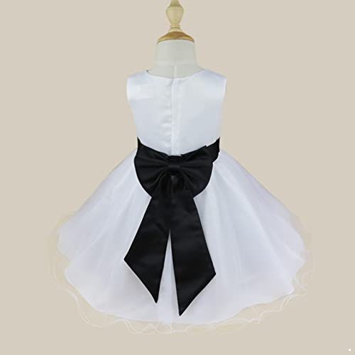 **Elegant Toddler Girls Pageant Ball Gown – Birthday Party Dress, Flower Girl Dress, Wedding Bridesmaid Dress – Perfect for Special Occasions & Celebrations**