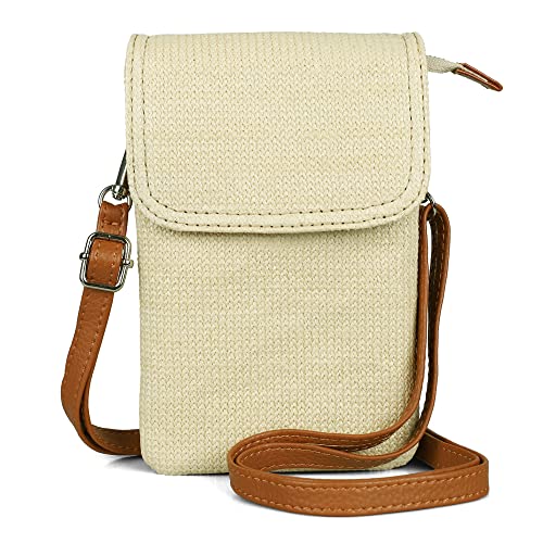 Tan Straw Bag