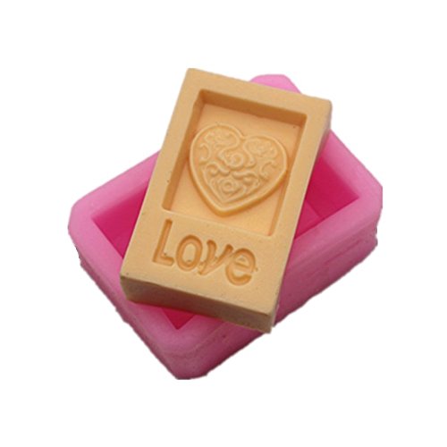 Valentine's Day Silicone Soap Molds Set - Heart Shaped Cake Decorating, Fondant, Resin, Clay, Candy & Chocolate DIY Molds for Baking, Dessert Making - Perfect for Romantic Gifts, Wedding Favors & DIY Crafts