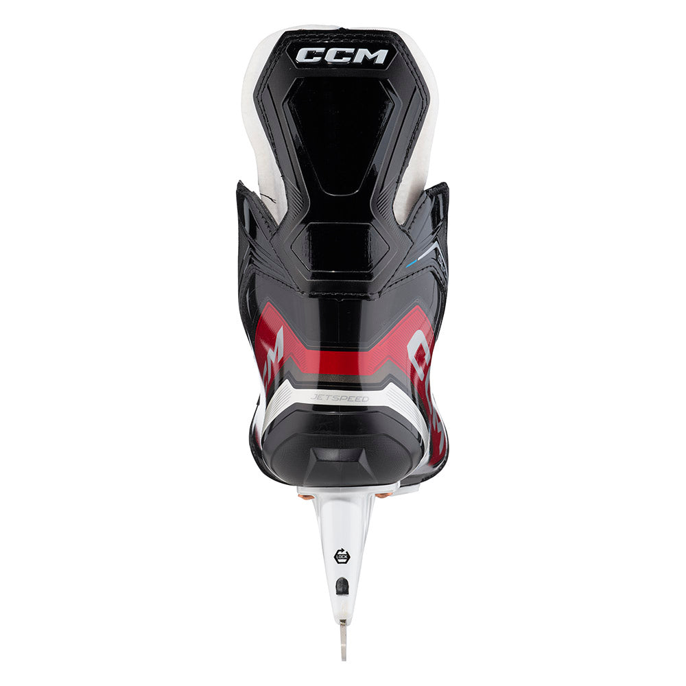 CCM Jetspeed Shock 2023 Senior Ice Hockey Skates - Professional Performance Skates for Men & Women - Perfect for Competitive Games & Training Sessions
