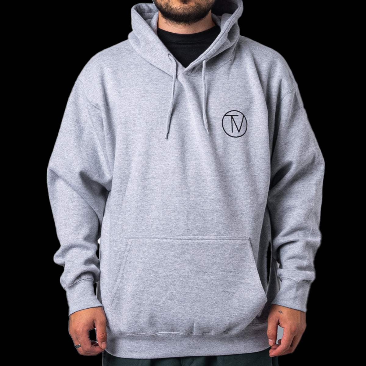 TV Scooter Logo Hoodie - Trendy Unisex Pullover for Streetwear & Casual Outfits - Perfect for Urban Commuting & Weekend Hangouts