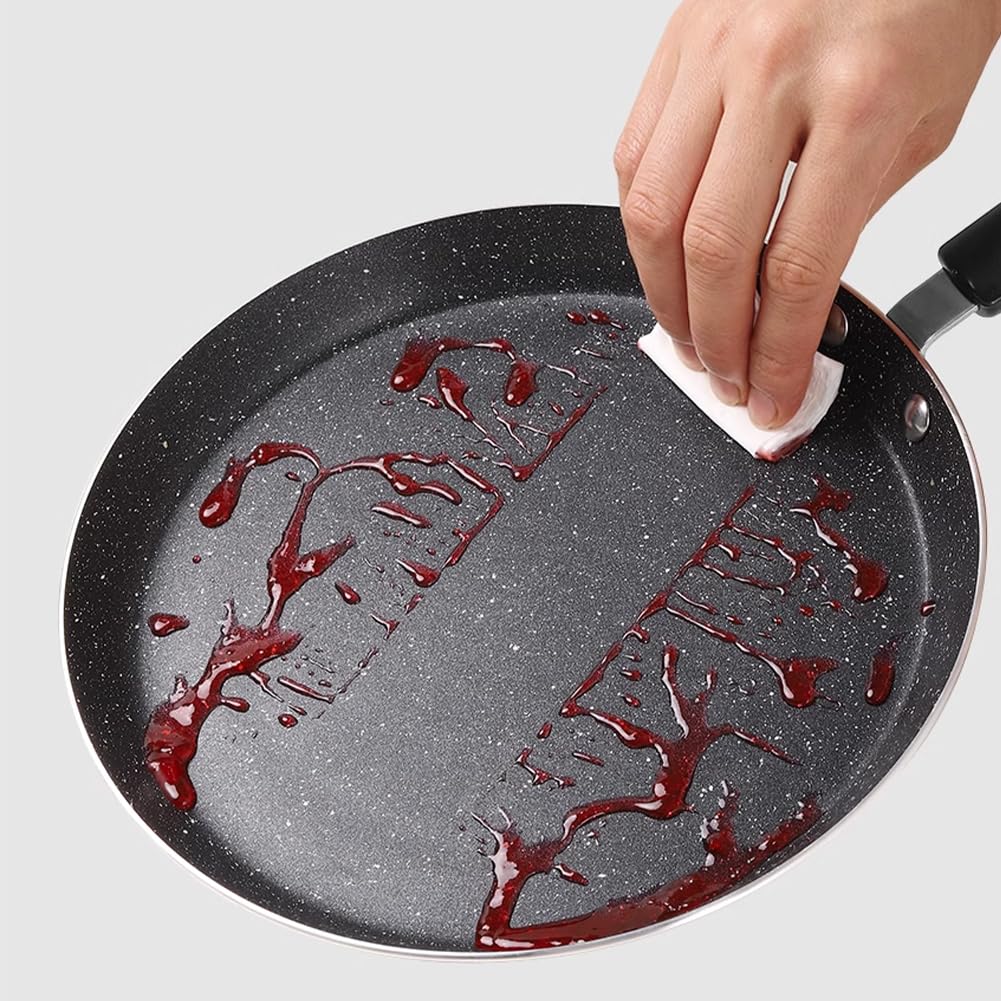 Joyzan Nonstick Crepe Pan - 10 Inch Aluminum Egg Frying Pan, Omelet Skillet & Pancake Maker - Induction Stove Compatible - Perfect for Roti, Tortillas, Dosa & Crispy Tawa - Ideal for Home Cooking, Breakfast & Indian Cuisine