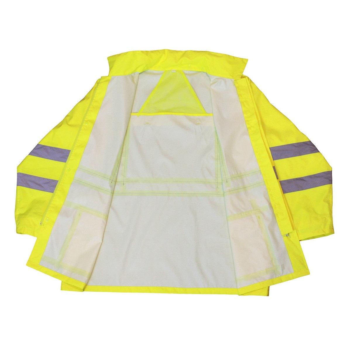 Radians RW10 ES1Y Lightweight Waterproof Rain Jacket for Men & Women - Outdoor Hiking, Camping, and Commuting in All Weather
