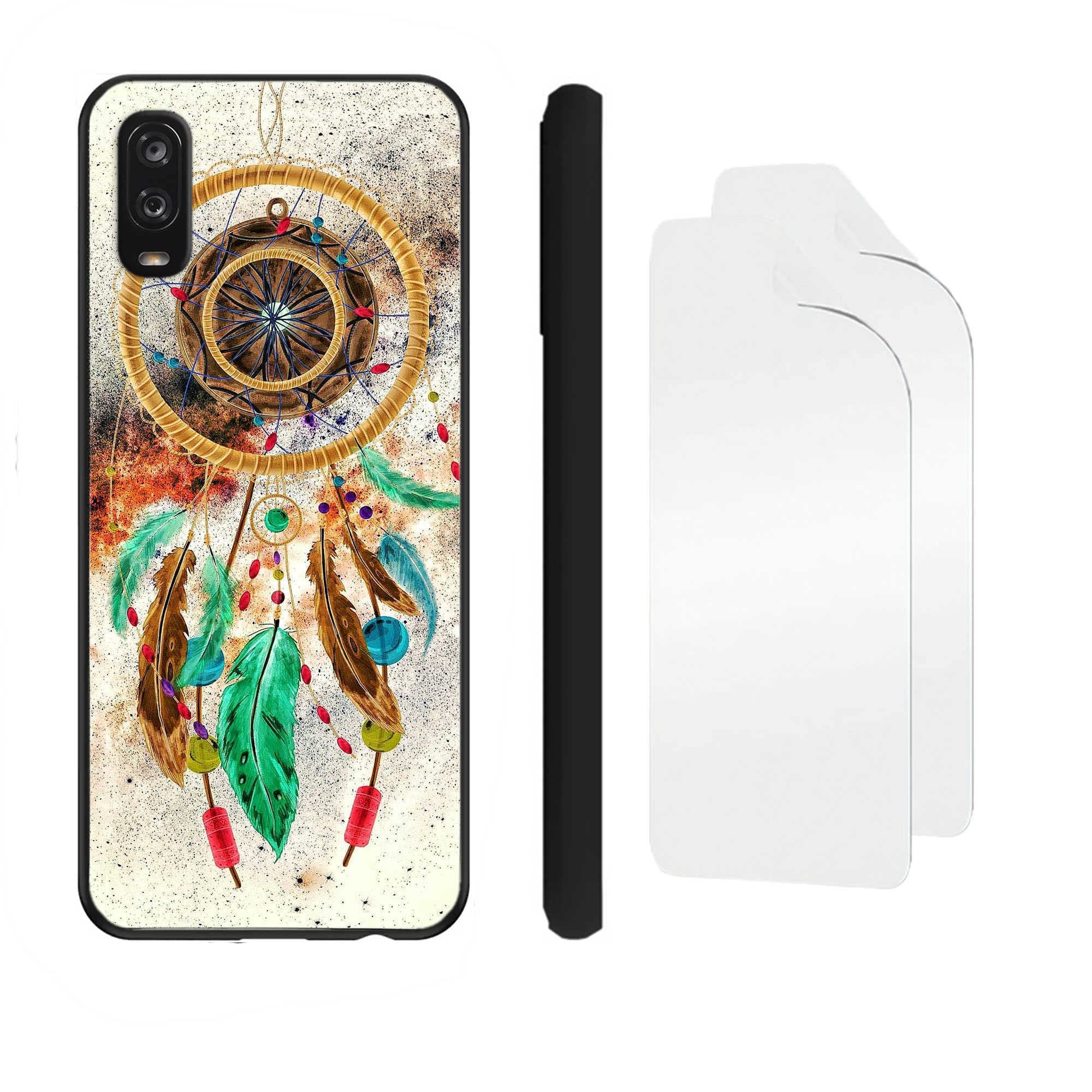 Jitterbug Smart 3 Phone Case & Lively Smart Case Cover with 2-Pack TPU Screen Protectors | Shockproof Protective Cover for Seniors | Perfect for Daily Use & Travel Protection