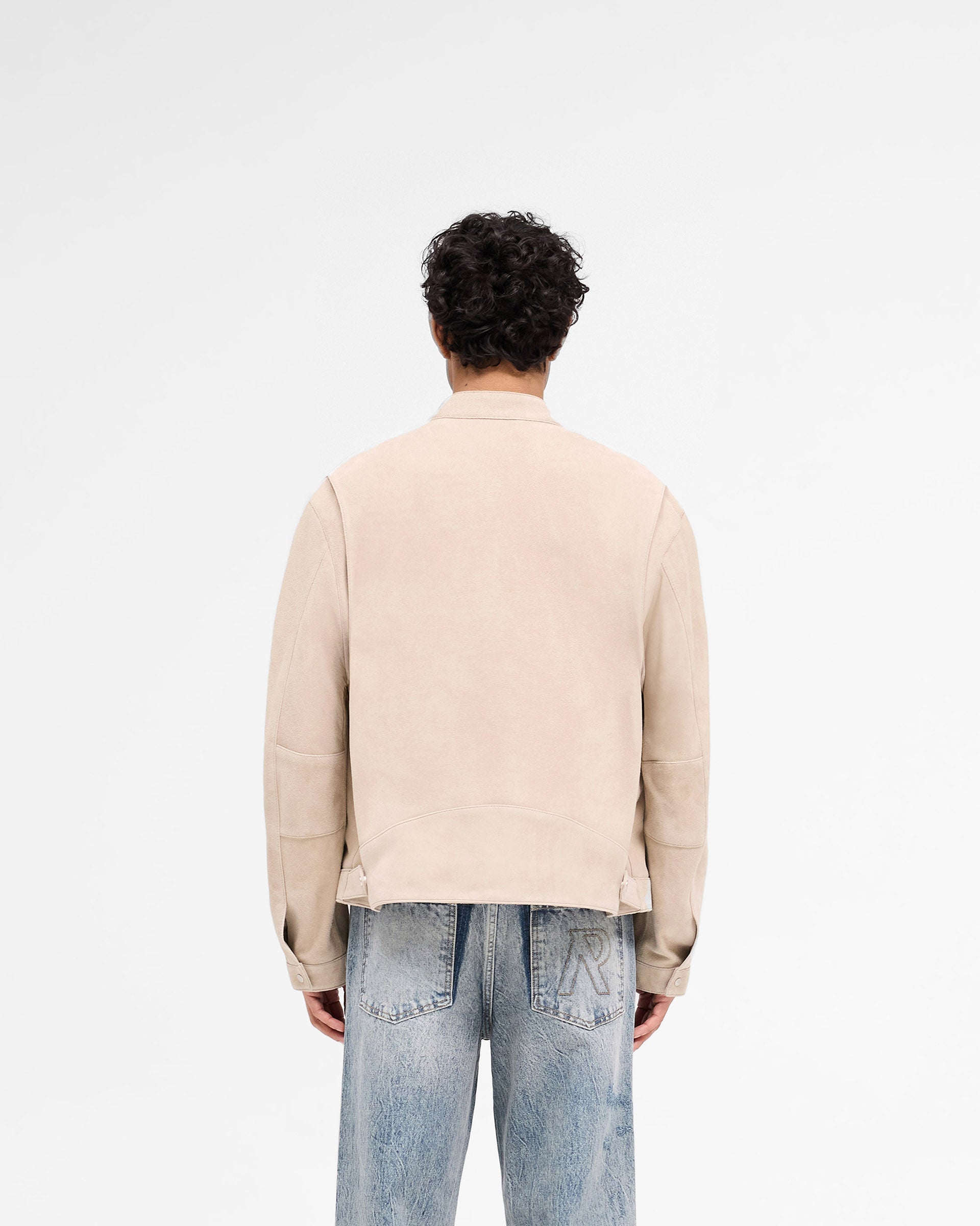 Overdrive Suede Jacket for Men - Beige Brown Lightweight Casual Outerwear | Perfect for Fall Winter Fashion, Date Night & Streetwear Outfits