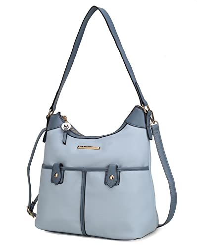 Color Block Harper Light Blue-denim