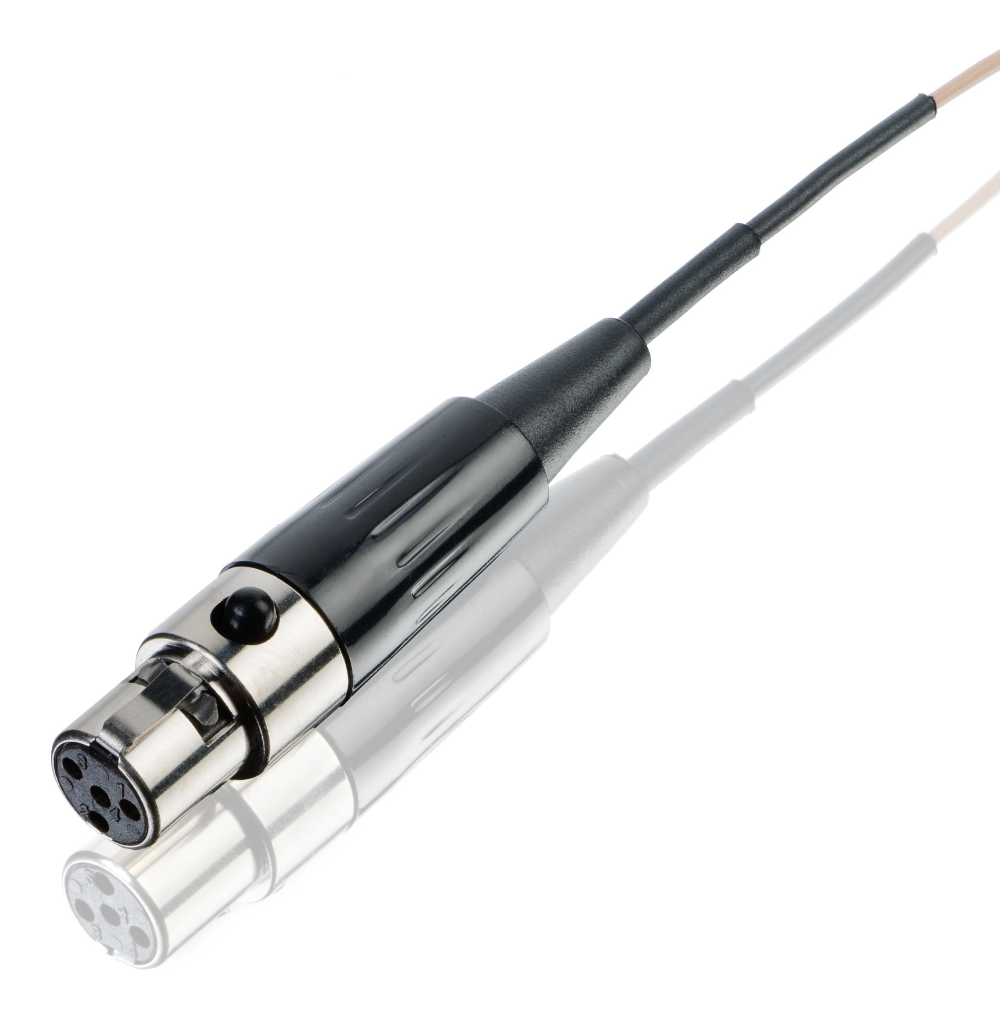 Countryman H6OW5CSL H6 Omnidirectional Wireless Headset Microphone - Compatible with Shure, Carvin, JTS & Trantec Transmitters (Cocoa) - Ideal for Live Performances, Public Speaking & Broadcast Studios