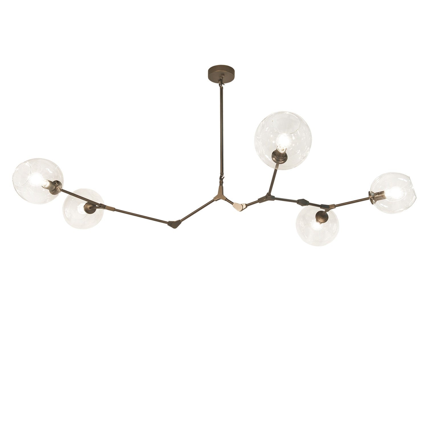 Eudora Crystal Chandelier - Elegant Modern Ceiling Light Fixture for Dining Room, Living Room & Bedroom | Perfect for Home Decor, Wedding & Luxury Interior Lighting