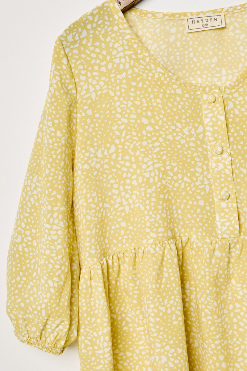 Cute Buttoned Baby Doll Mini Dress for Women - Flirty & Feminine Style for Parties, Dates & Summer Outfits