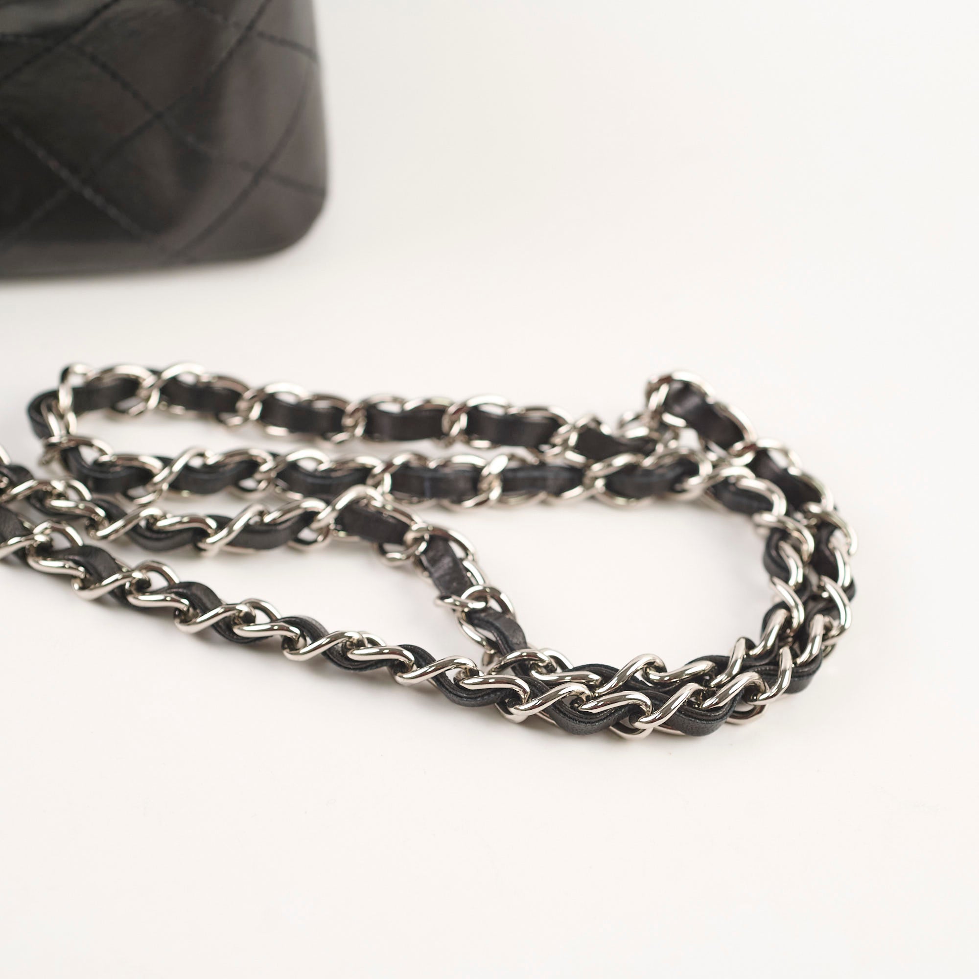 Chanel Mini Square Black Flap Bag - Classic Quilted Leather Crossbody Purse for Women | Perfect for Evening Parties, Date Nights & Special Occasions