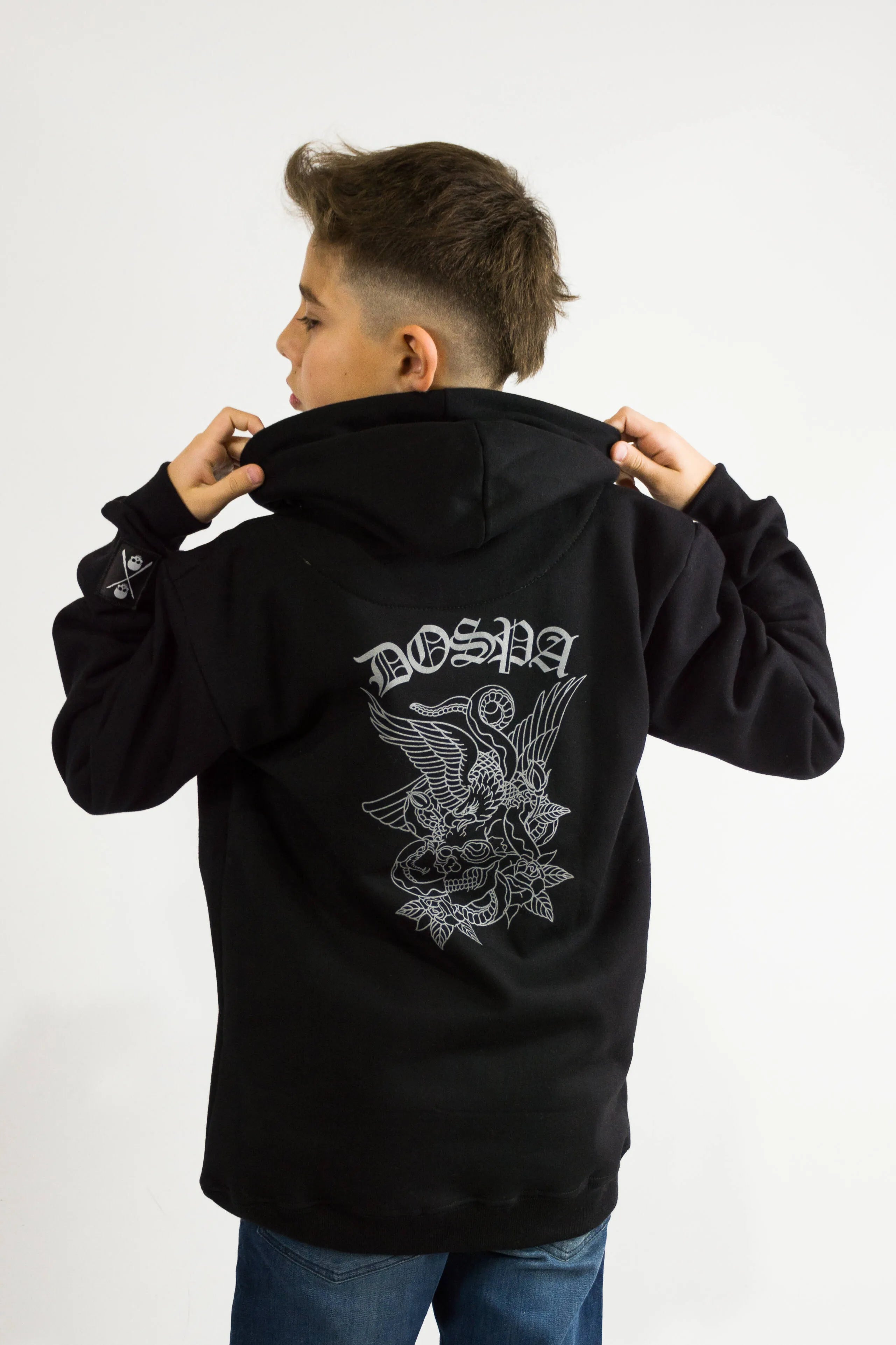 2Fathers Classic Go Negro Hoodie - Men's Casual Pullover Sweatshirt for Everyday Wear, Street Style & Outdoor Activities