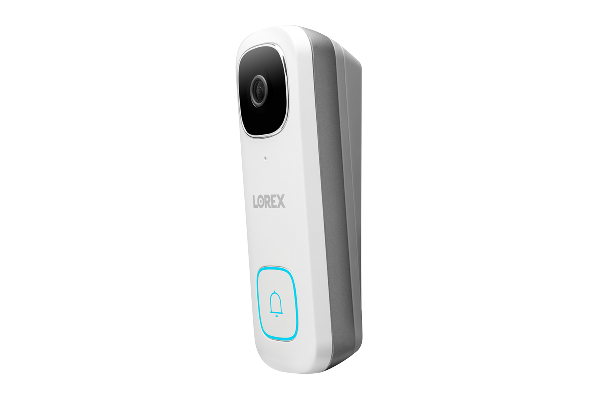 2K Wired Video Doorbell Camera with Wi-Fi Chimebox - HD Security Doorbell with Night Vision & Two-Way Talk - Perfect for Home, Apartment & Office Security Monitoring
