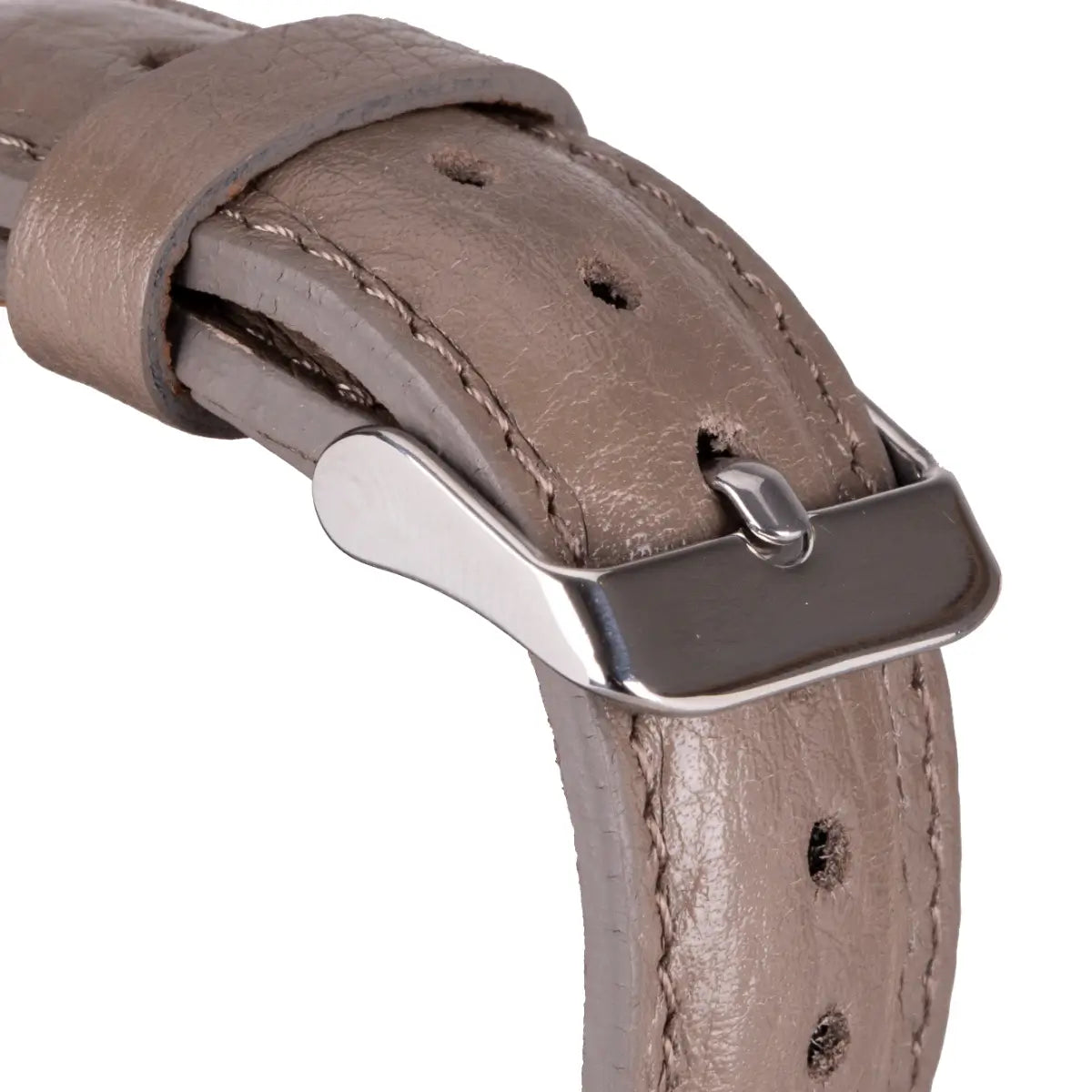 Premium Genuine Mink Leather Apple Watch Band - Soft Luxury Strap for Apple Watch Series 9/8/7/6/SE/5/4/3 - Perfect for Business, Formal Events & Everyday Wear