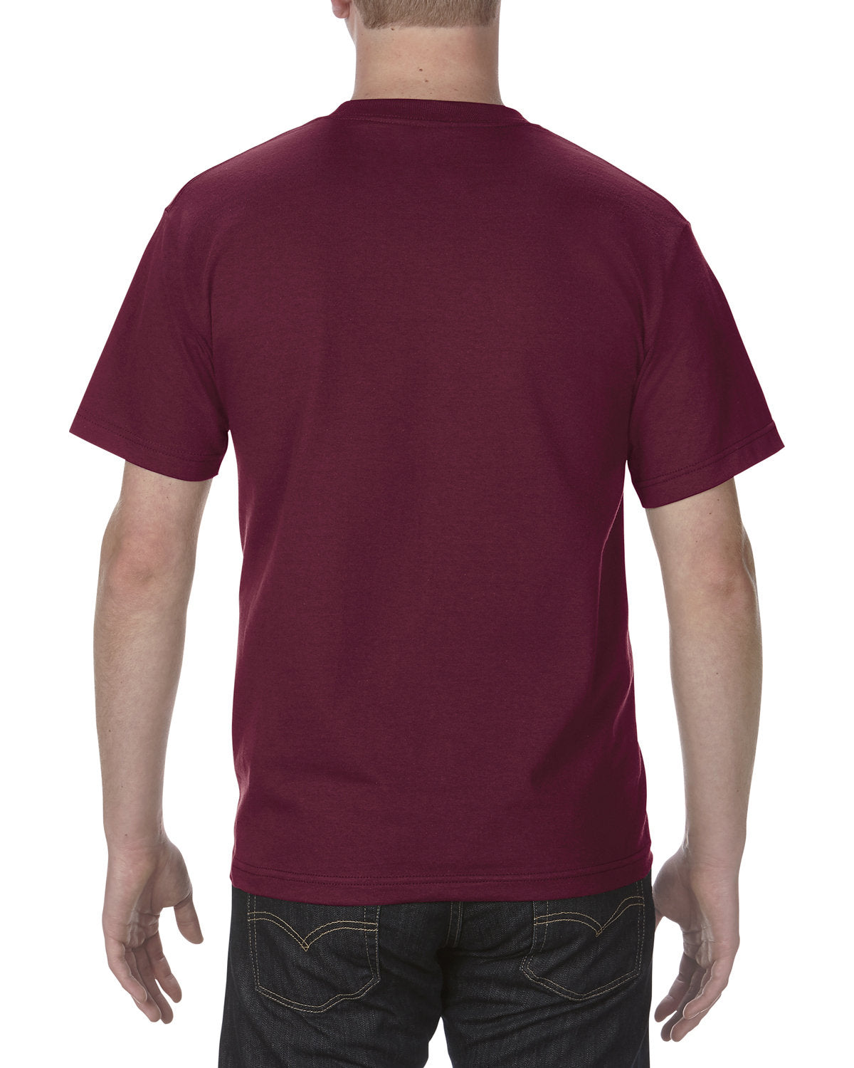Alstyle AL1301 Adult 6.0 oz. 100% Cotton T-Shirt - Soft Comfortable Crew Neck Tee for Men & Women - Perfect for Casual Wear, Gym, Layering & Everyday Outfits