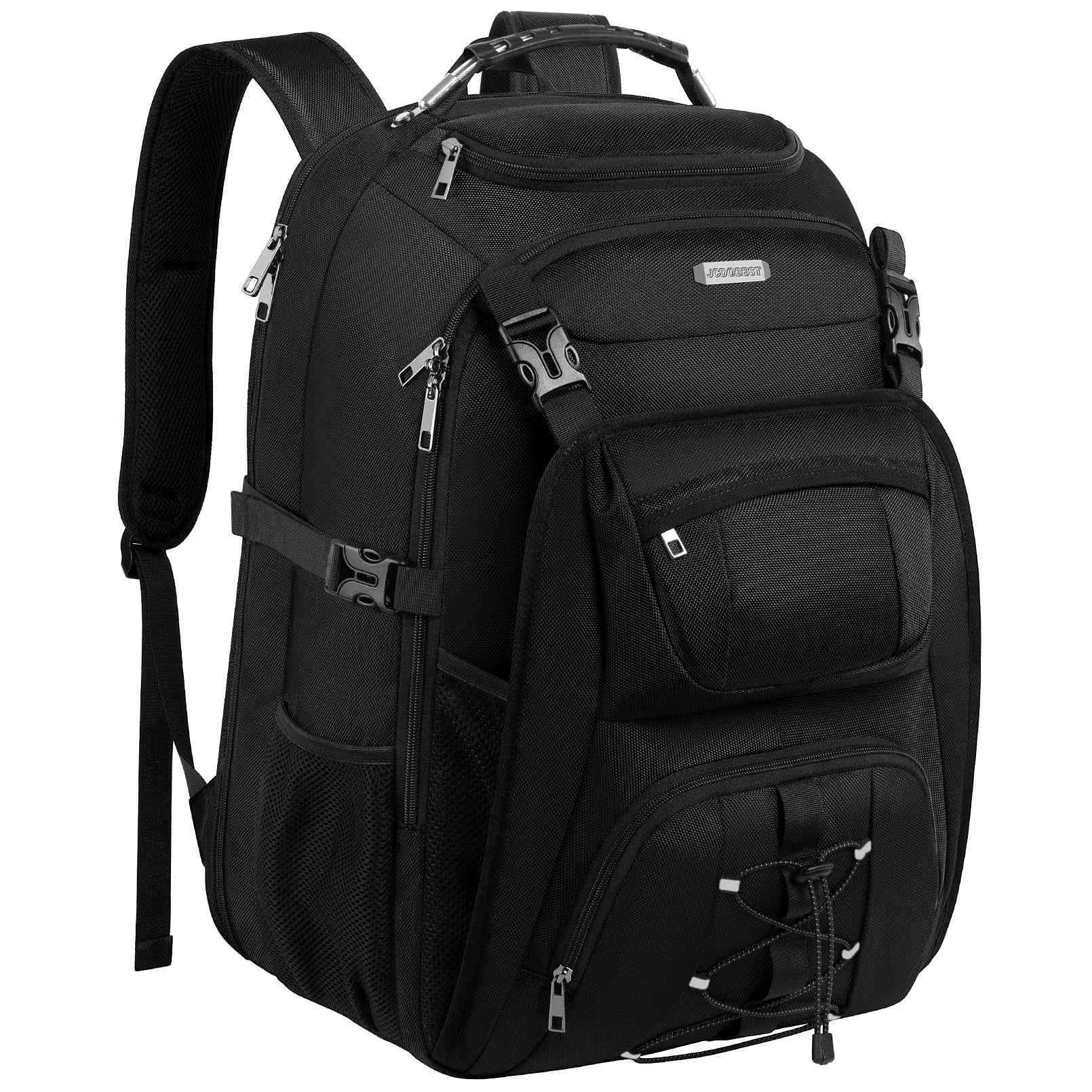 Extra Large Laptop Backpack for Travel, College & Work - TSA Friendly Commuter Gaming Bag with USB Charging Port, Anti-Theft Design Fits 18.4 Inch Laptop - Perfect for Business Trips, Campus Life & Daily Commute (Grey, 21.7x15.9x10.2 Inches)