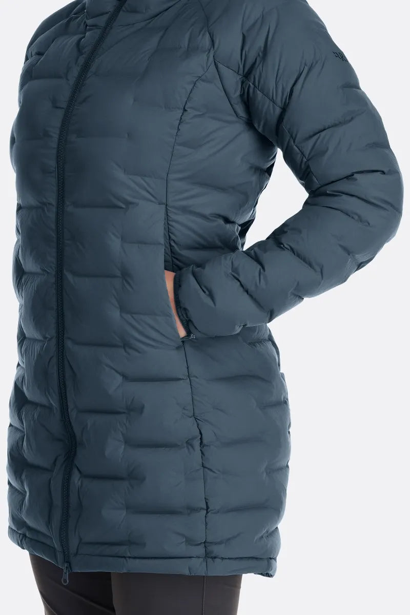 Women's Cubit Stretch Down Parka - Lightweight Warm Winter Coat with Waterproof Shell | Perfect for Skiing, Hiking & Cold Weather Activities