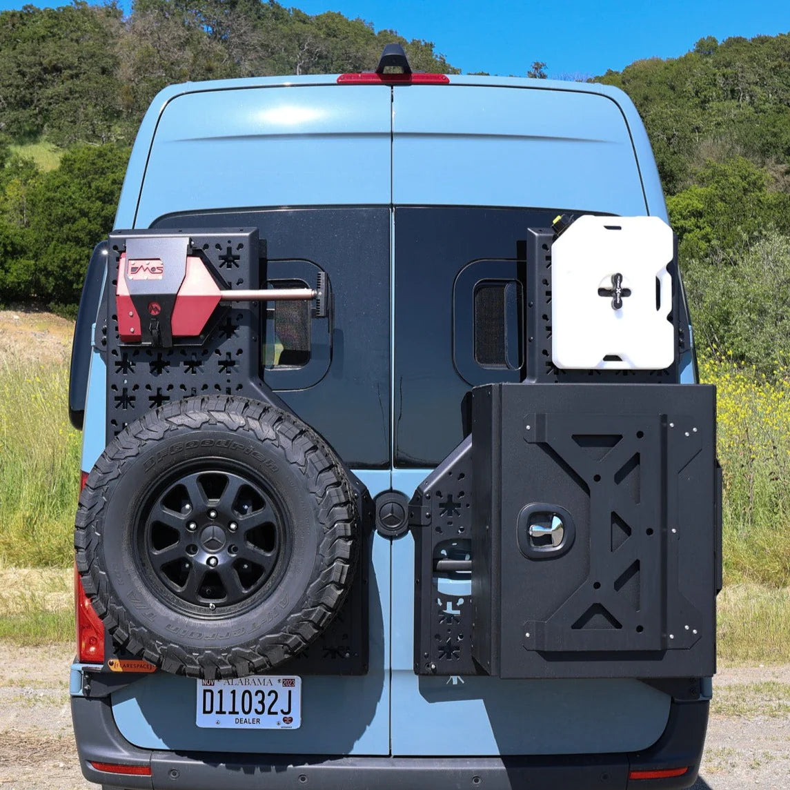 Flarespace Storage Box Mounting Kit for NVader Rack - Secure Cargo Organization for Overlanding & Camping Adventures