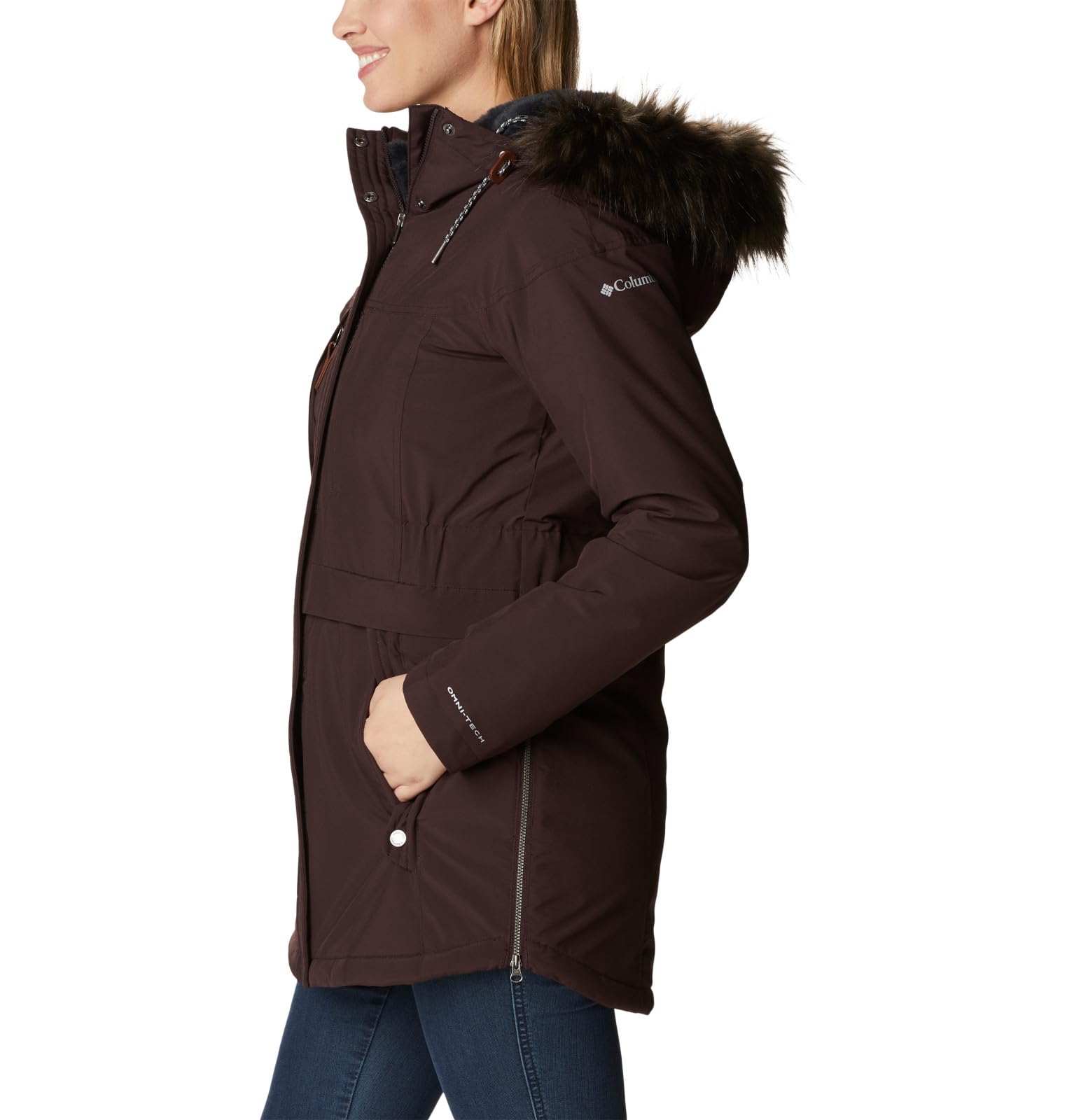Columbia Women's Payton Pass Insulated Jacket - Waterproof Winter Coat with Omni-Heat Thermal Reflective, Lightweight & Warm for Skiing, Hiking & Outdoor Adventures