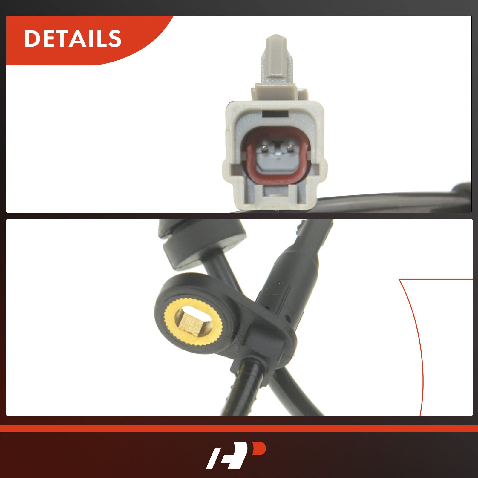 Premium ABS Wheel Speed Sensor Compatible with Nissan Murano 2009-2011 SUV - Rear Right Passenger Side Replacement Part #47900-1AA0A / 479001AA0A - Perfect for ABS System Repair & Maintenance