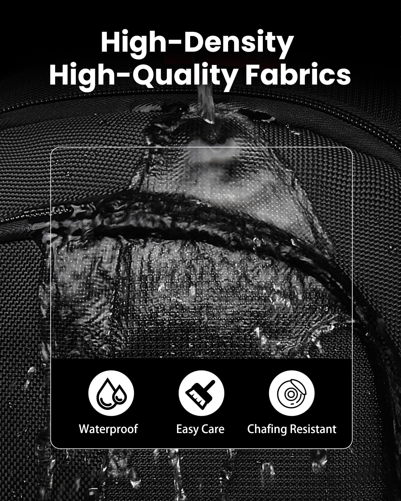 Waterproof Travel Laptop Backpack for Men & Women - 15.6