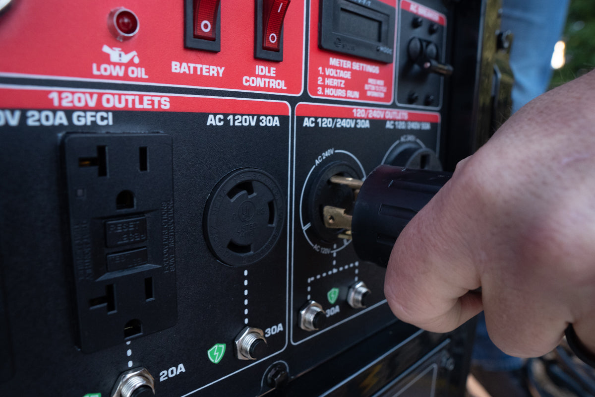 13,000 Watt Portable Gasoline Generator with CO Alert - Reliable Backup Power for Home, Camping & Emergency Use