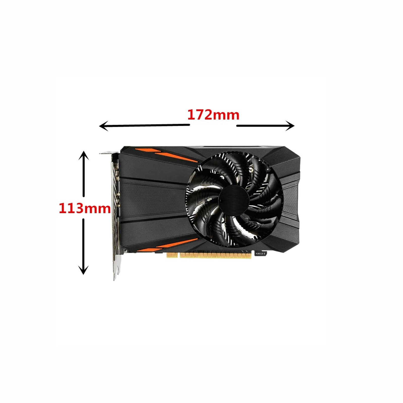 SCOOVY Replacement GPU Cooler for GIGABYTE GeForce GTX 1050 2GB GDDR5 128-Bit PCI Express Video Card - Perfect for Gaming PCs, Workstations & Cryptocurrency Mining Rigs