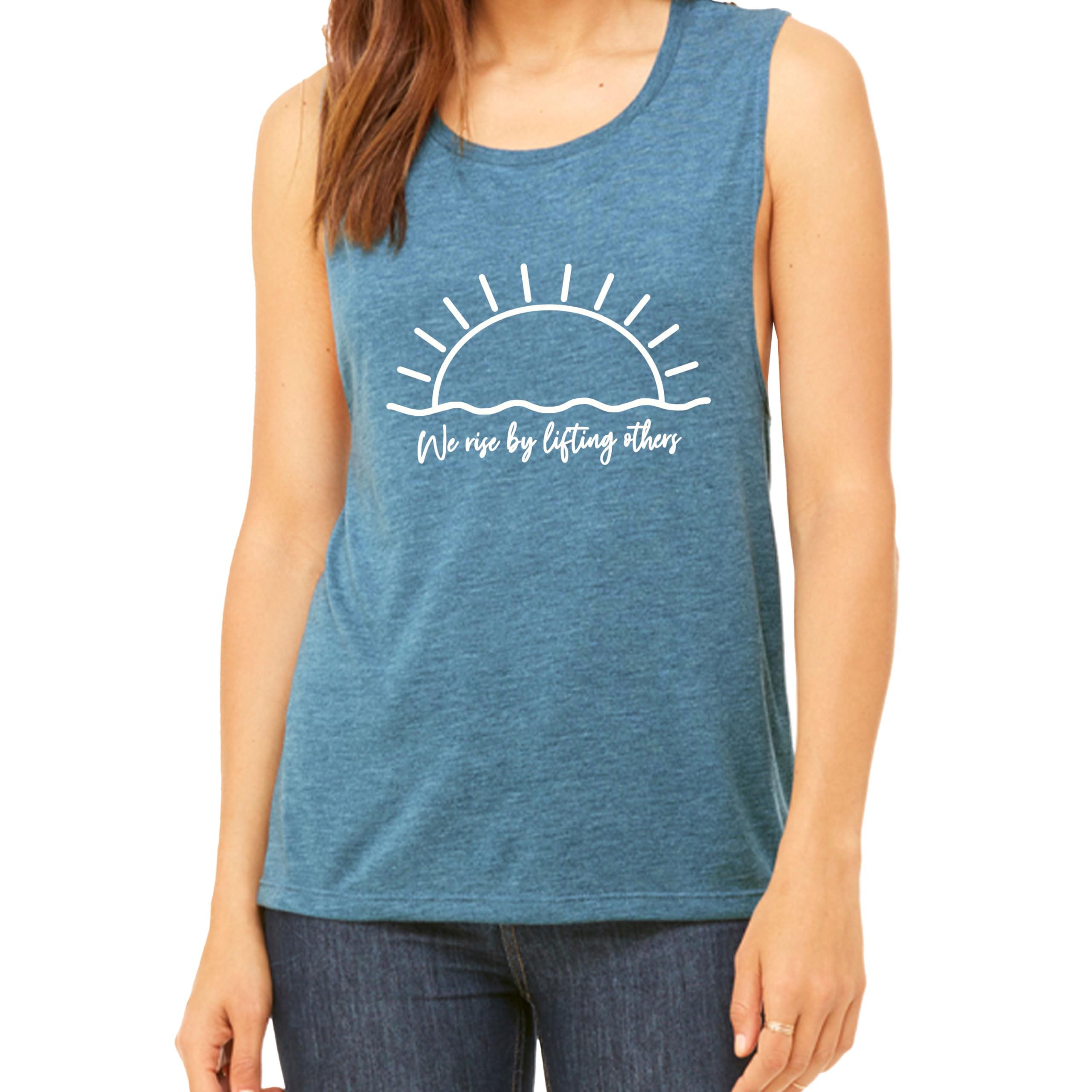 Funny Women's Workout Muscle Tee - Gym & Yoga Top for Active Wear