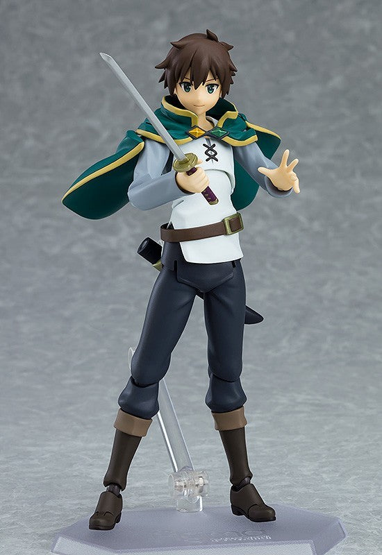 Kazuma Satou Action Figure from KonoSuba: God's Blessing on This Wonderful World! - Anime Collectible Figma #425 for Fans & Display