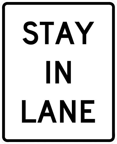 Vinyl Safety and Warning Stickers Bundle - 3 Pack Warehouse Signs (3.5