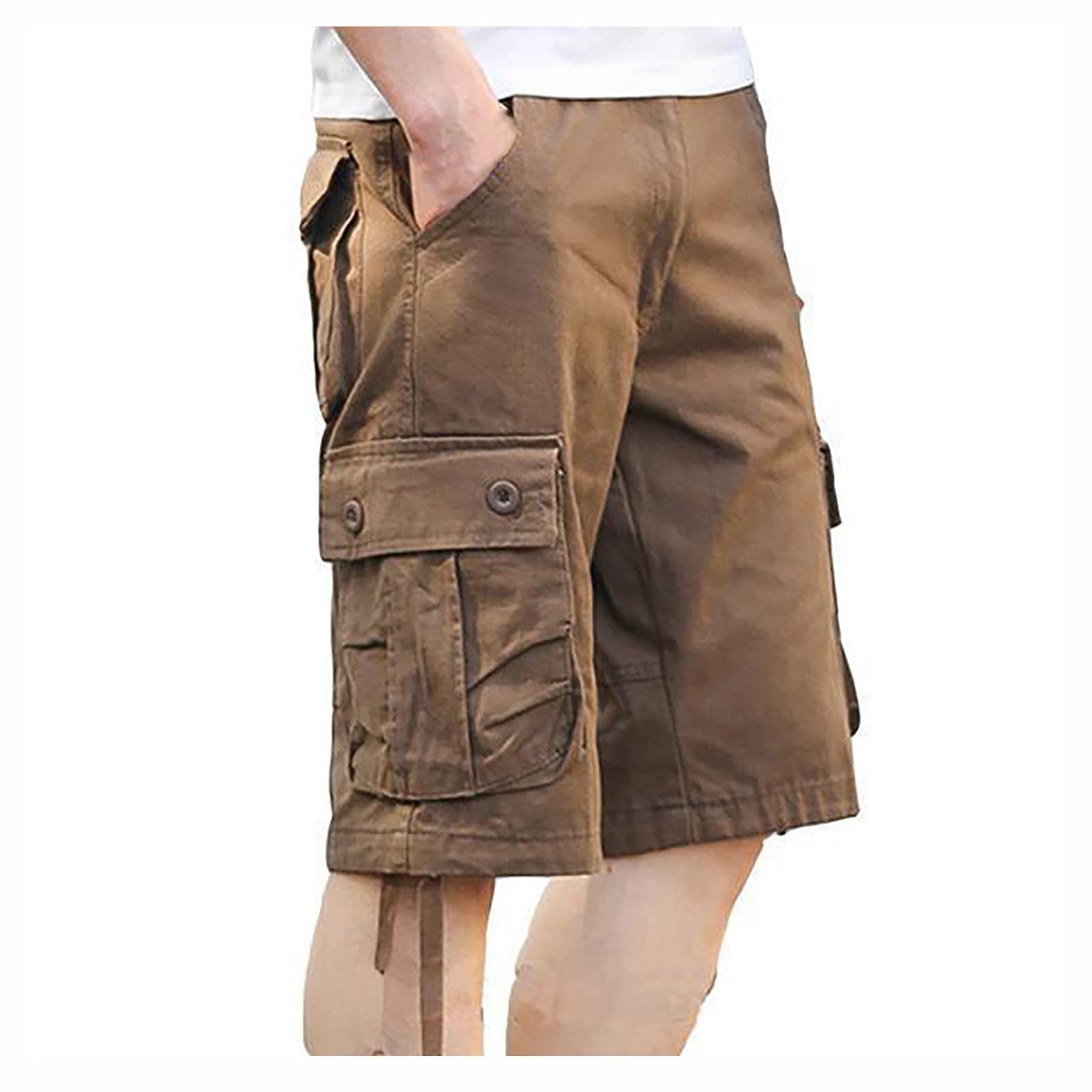LINGLONGAN Men's Slim Fit Jogger Pants with Pockets - Comfortable Sweatpants for Work, Casual & Outdoor Activities - Big and Tall Sizes Available