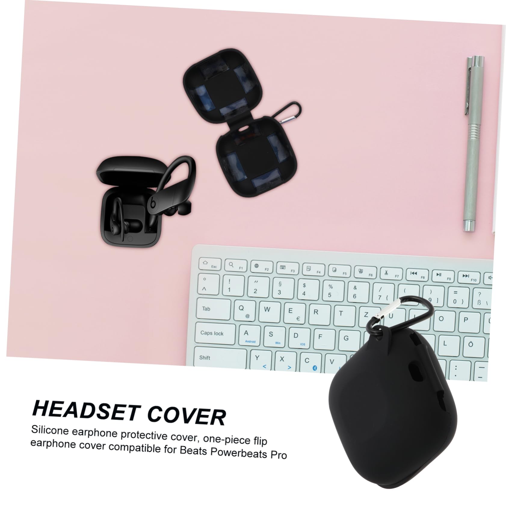 Uonlytech 1pc Hard Protective Earphone Case Cover for Headphones Headsets Earpieces - Perfect for Travel, Gym, and Daily Storage Protection