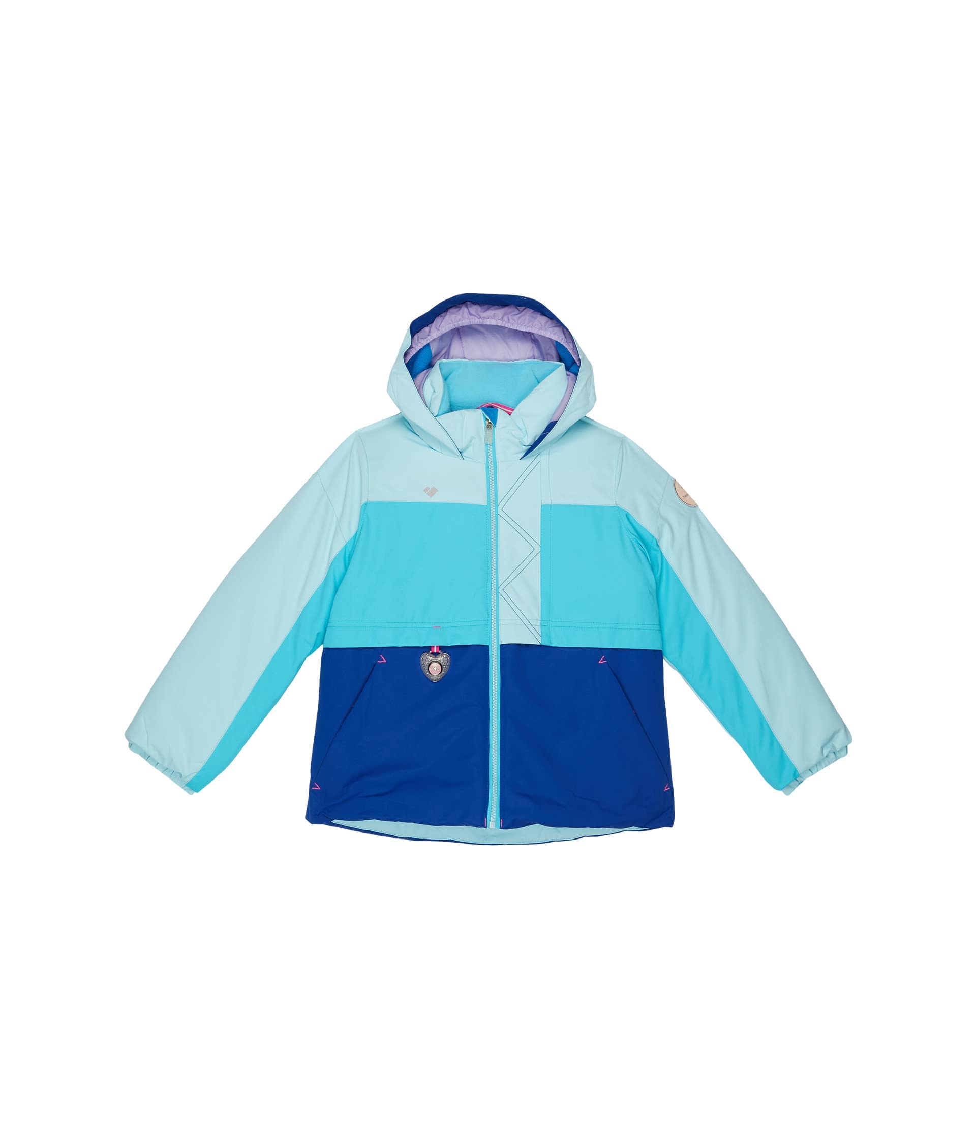 Obermeyer Kids Colette Fleece Jacket for Toddlers & Children - Soft Ear Warmers, Elastic Cuffs - Warm Winter Coat for Boys & Girls - Perfect for Outdoor Play, Snow Days & School Activities