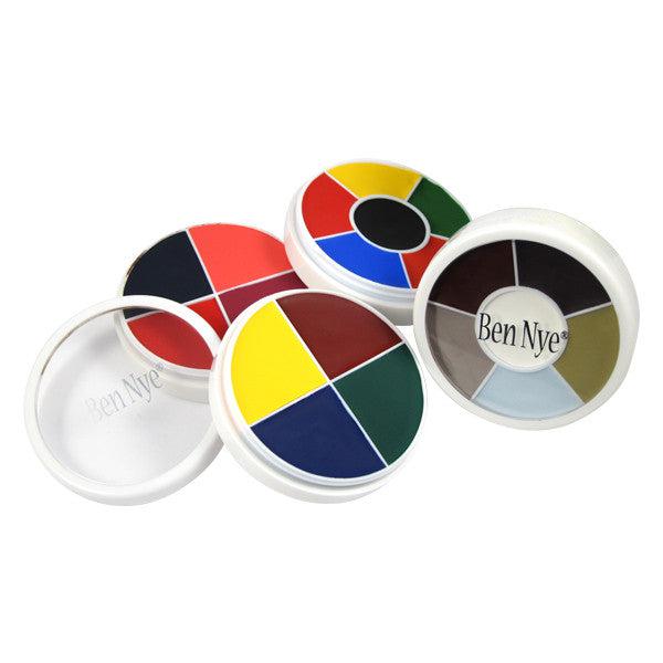 Ben Nye Professional FX Wheel - Special Effects Makeup Palette for Halloween, Cosplay & Theater - High-Quality Cream Makeup Set for Professional Artists & Beginners