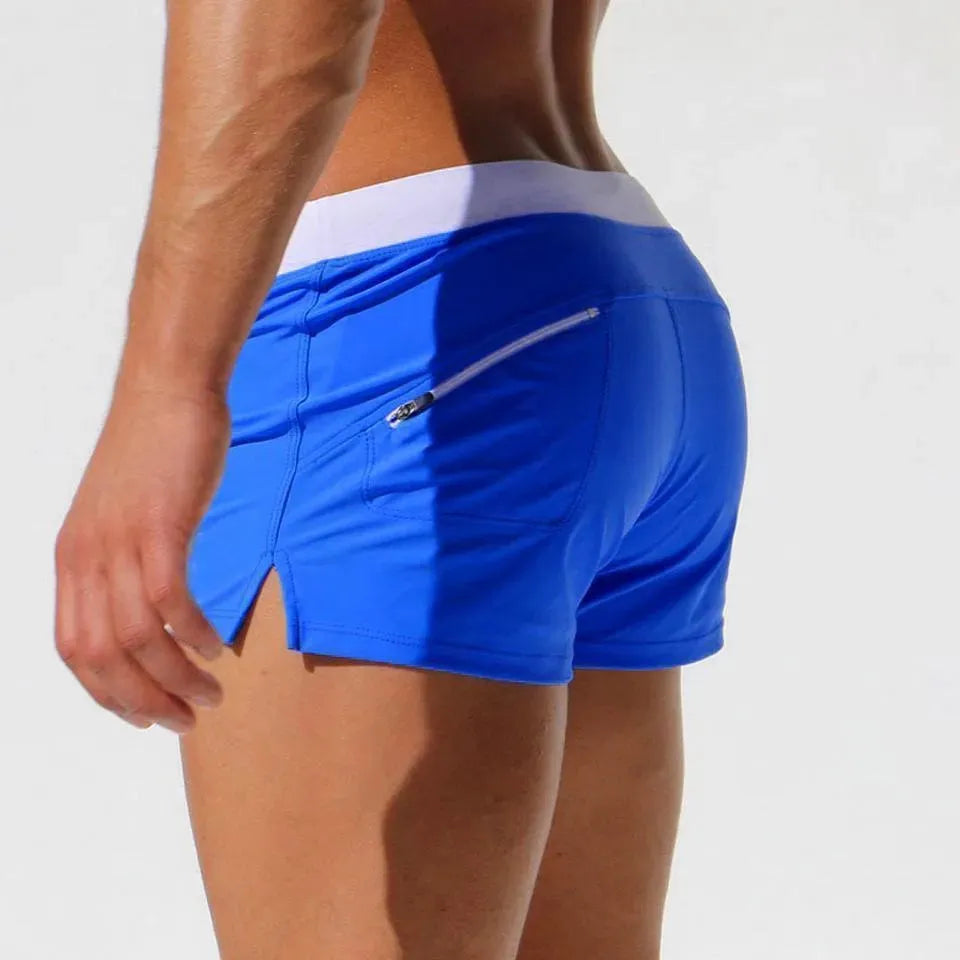 Coast Guard Inspired Swim Trunks for Men - Quick Dry Beach Shorts with Mesh Liner | Perfect for Swimming, Surfing & Summer Vacations