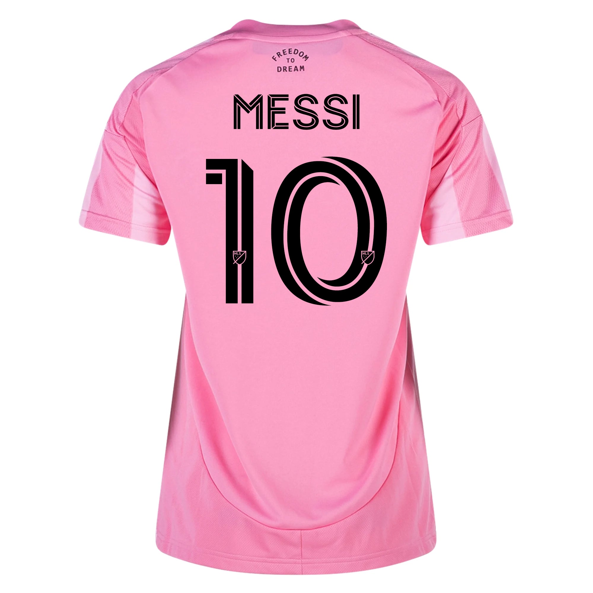 Adidas Lionel Messi Women's Inter Miami CF Home Soccer Jersey 25/26 - Easy Pink | Authentic Football Shirt for Fans & Players - Perfect for Matchdays, Training & Casual Wear