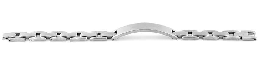 Stainless Steel ID Link Bracelet for Men & Women - Adjustable, Durable & Stylish - Perfect for Everyday Wear, Work & Casual Outfits