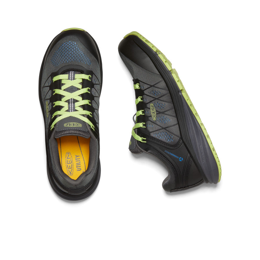 Men's Vista Energy Carbon Toe Work Boots - Magnetic Safety & Green Glow for Night Visibility | Ideal for Construction, Warehouse & Outdoor Work