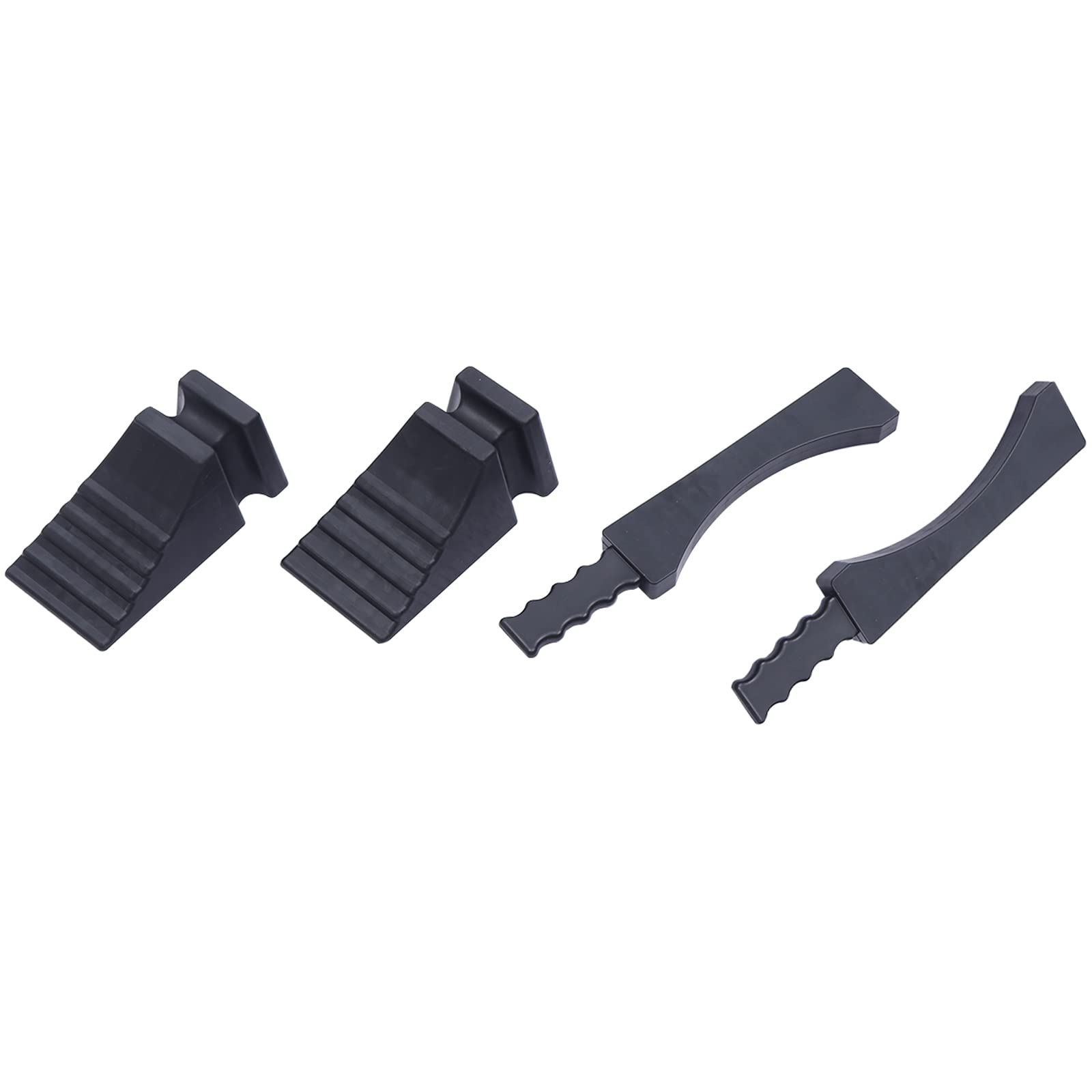 Wheel Alignment Turn Plates Set - 2 Ton Capacity, Includes Transition Bridges & Thrust Blocks for Car & Truck Front End Alignment | Perfect for DIY Auto Repair Shops & Professional Mechanics