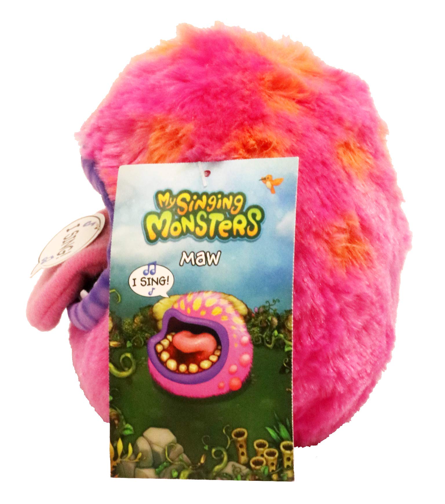 My Singing Monsters Pink Maw Plush Toy - Cute & Soft Collectible for Kids, Fans & Gift Lovers | Perfect for Bedroom Decor, Party Favors & Game Merchandise