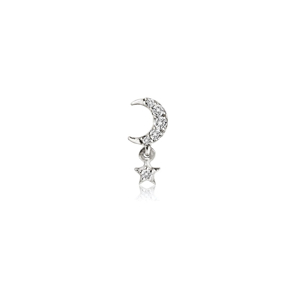 14K White Gold