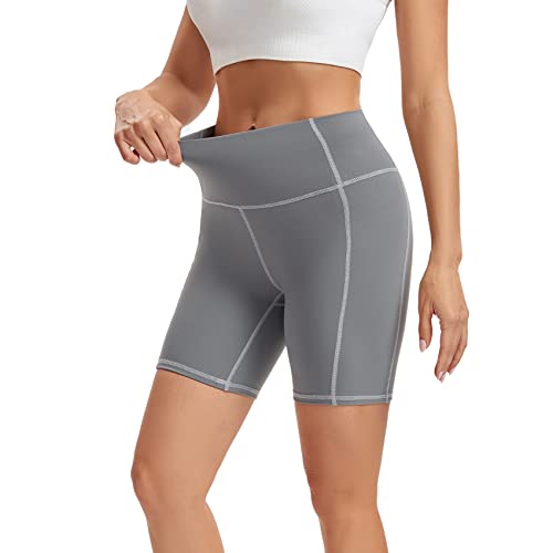 LXNMGO High Waist Yoga Shorts for Women - 2