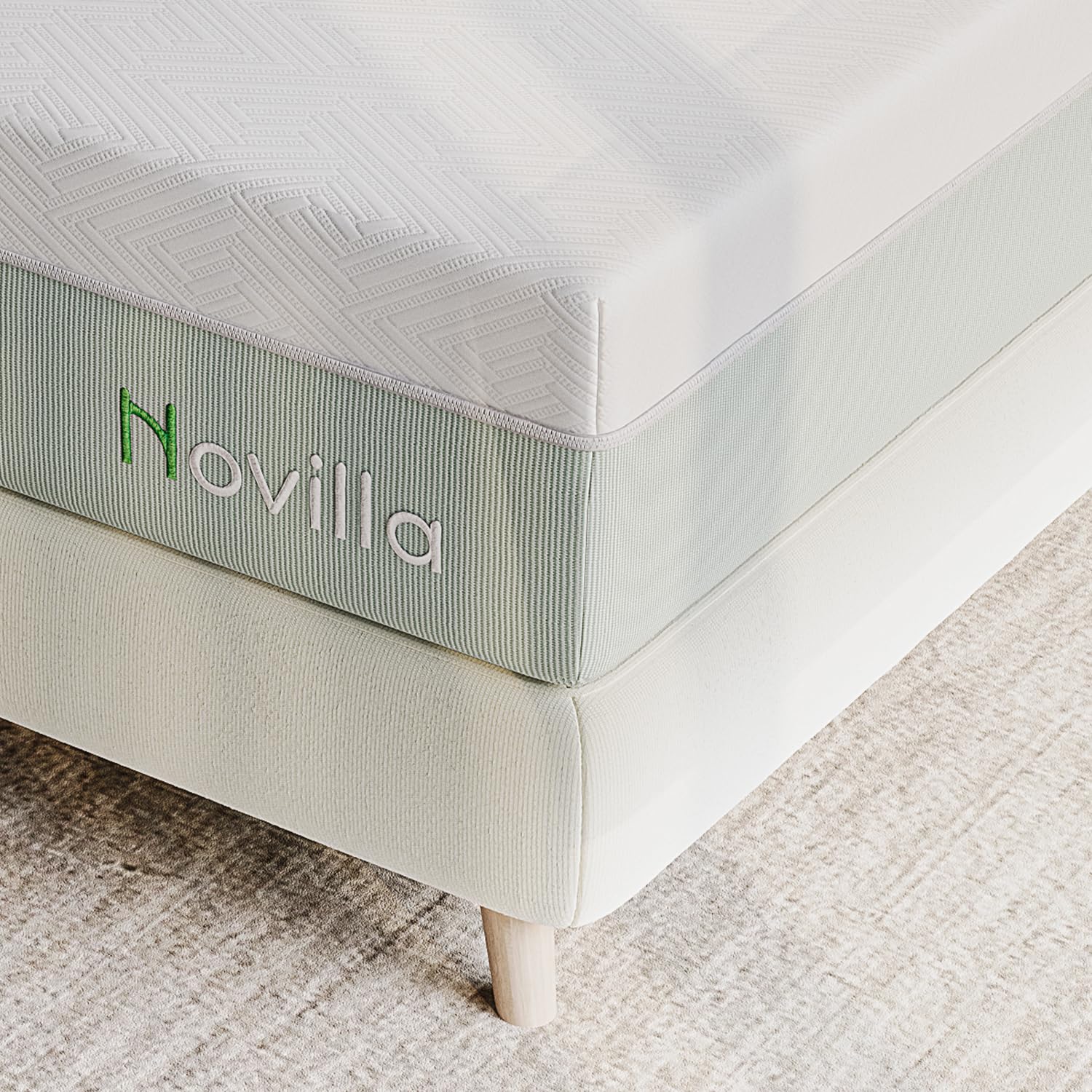 Novilla 10 Inch Twin Size Gel Memory Foam Mattress - Medium Firm Support & Pressure Relief, CertiPUR-US Certified, Bed in a Box for Back Pain Relief | Perfect for Guest Rooms, Kids' Beds & Small Spaces