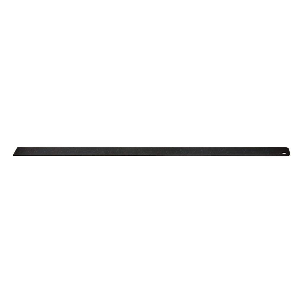 Lund London 7086 Lund Luxe Ruler Decorative Accessories - Gunmetal Fashion Ruler (27.2 oz/775g) - Perfect for Home Office Decor, Gift Giving & Fashion Styling