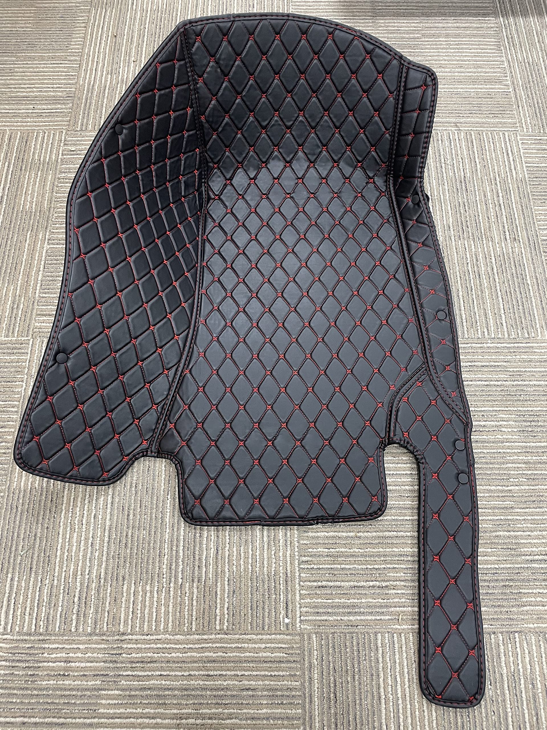 Premium Custom Fit All-Weather Car Floor Mats for Mazda MX-5 Miata 1990-2022 - Non-Slip Leather Floor Liners (Black) - Perfect for Daily Commuting, Road Trips & Car Protection