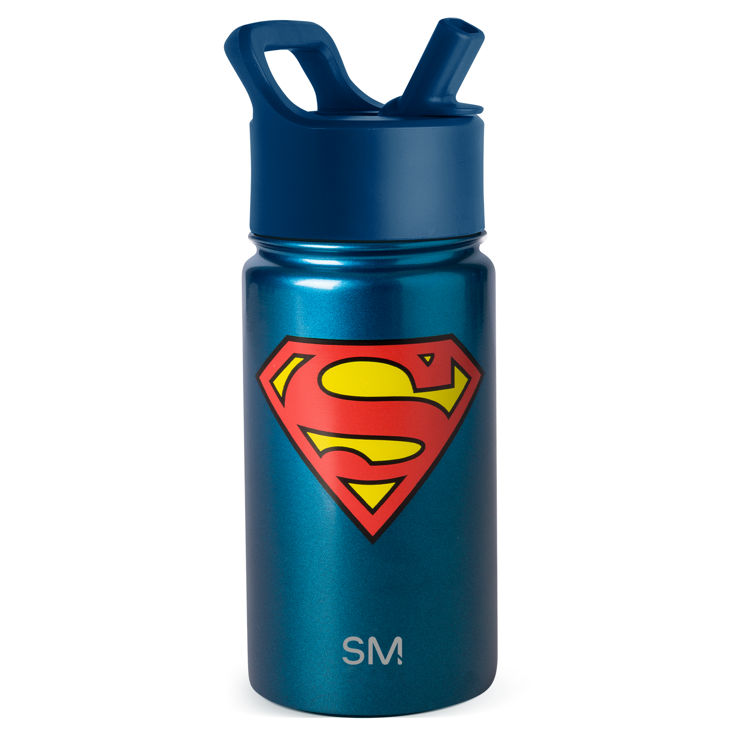 Summit Kids Water Bottle with Straw Lid - BPA Free, Leak Proof, Insulated Stainless Steel Bottle for School, Sports & Outdoor Activities