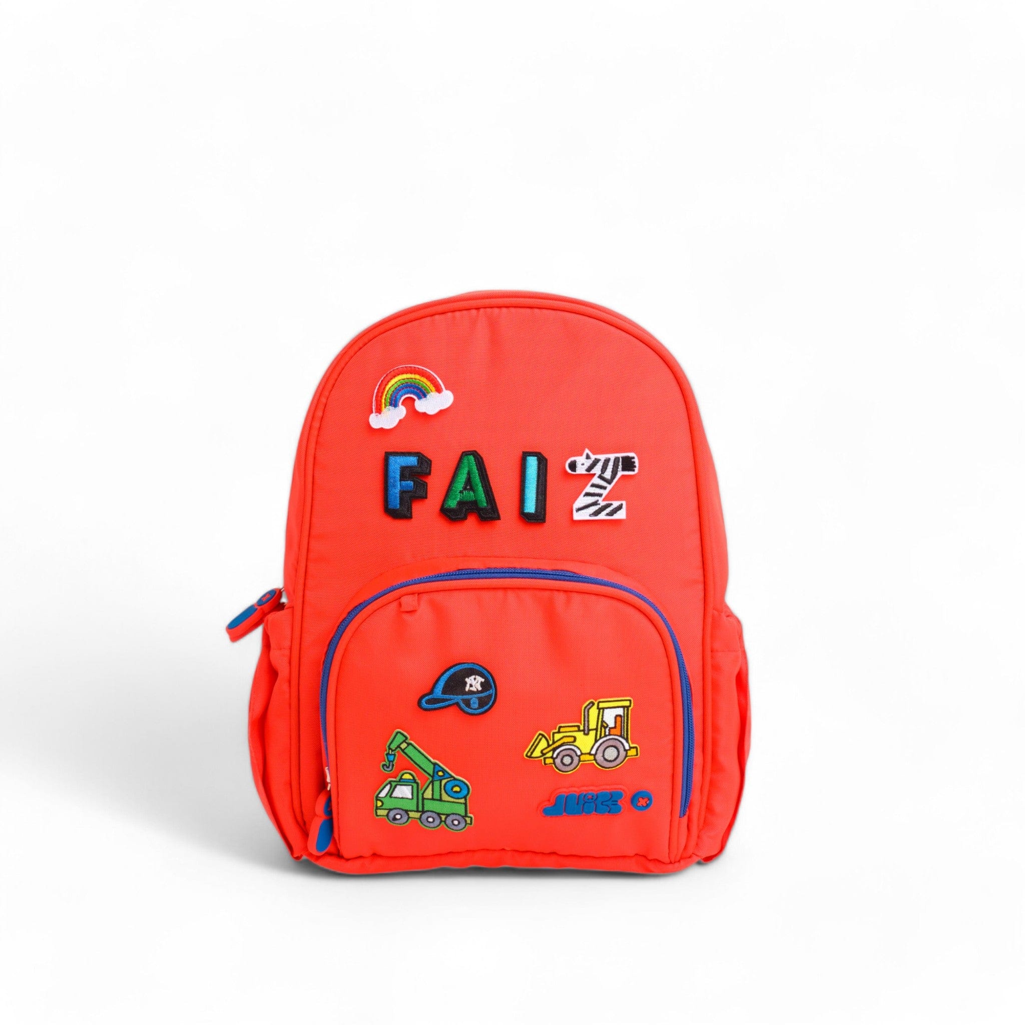 Moji Small Backpack - Lightweight & Durable Mini Backpack for Women & Teens, Fire Red - Perfect for School, Travel, Gym & Everyday Use