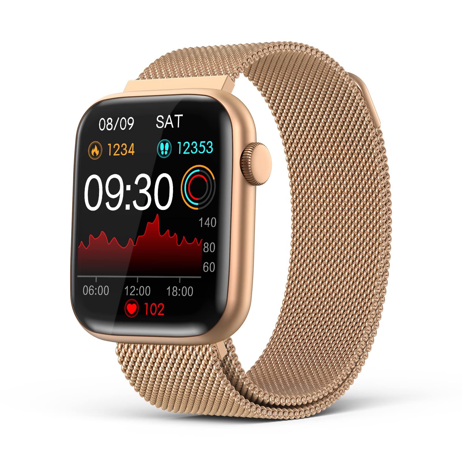 EarlySincere 2023 Women's Smartwatch with Bluetooth Calling, 1.9