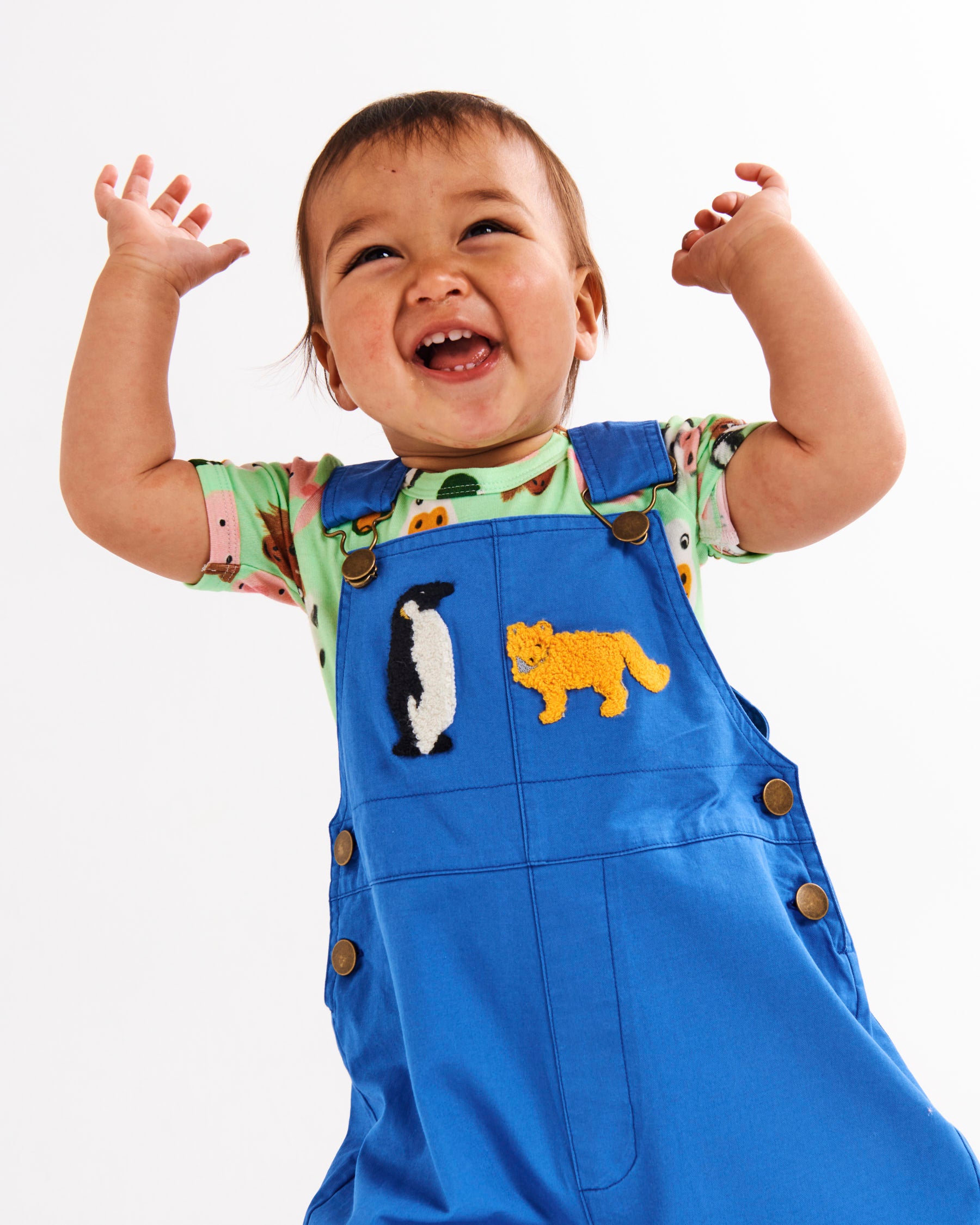 Arctic Circle Baby Cotton Drill Overalls - Soft & Durable Unisex Romper for Infants & Toddlers - Perfect for Playtime, Daycare & Outdoor Adventures