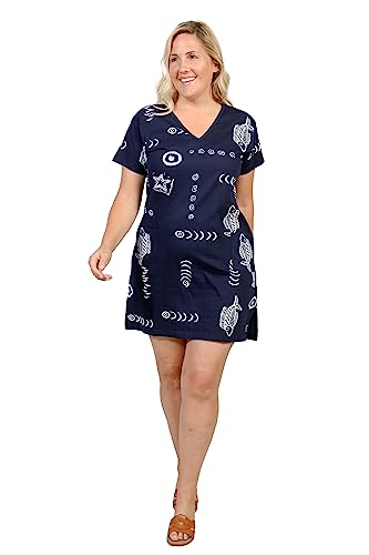 Navy Blue Vneck