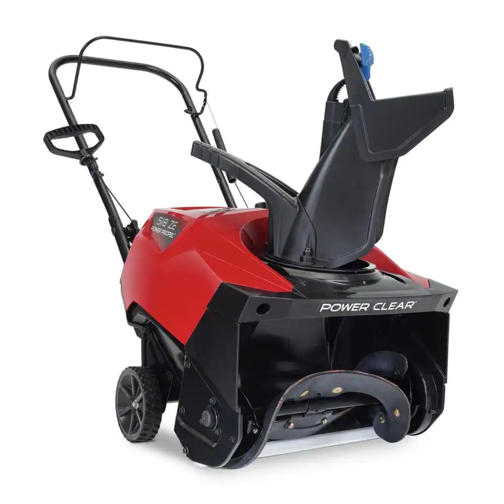 Toro 38475 Power Clear 518 Single Stage Electric Start Snow Thrower - Ideal for Clearing Driveways & Walkways in Winter